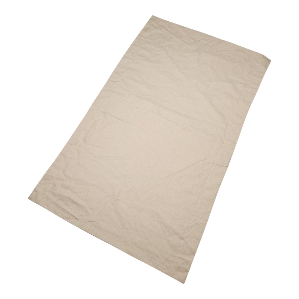 Simple Opulence Linen Cotton Blend King Size‎ Pillowcase Beige 39.5 x 24 in
